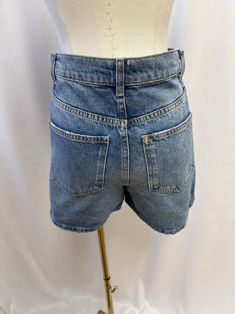 Pilcro Denim Mini Skirt