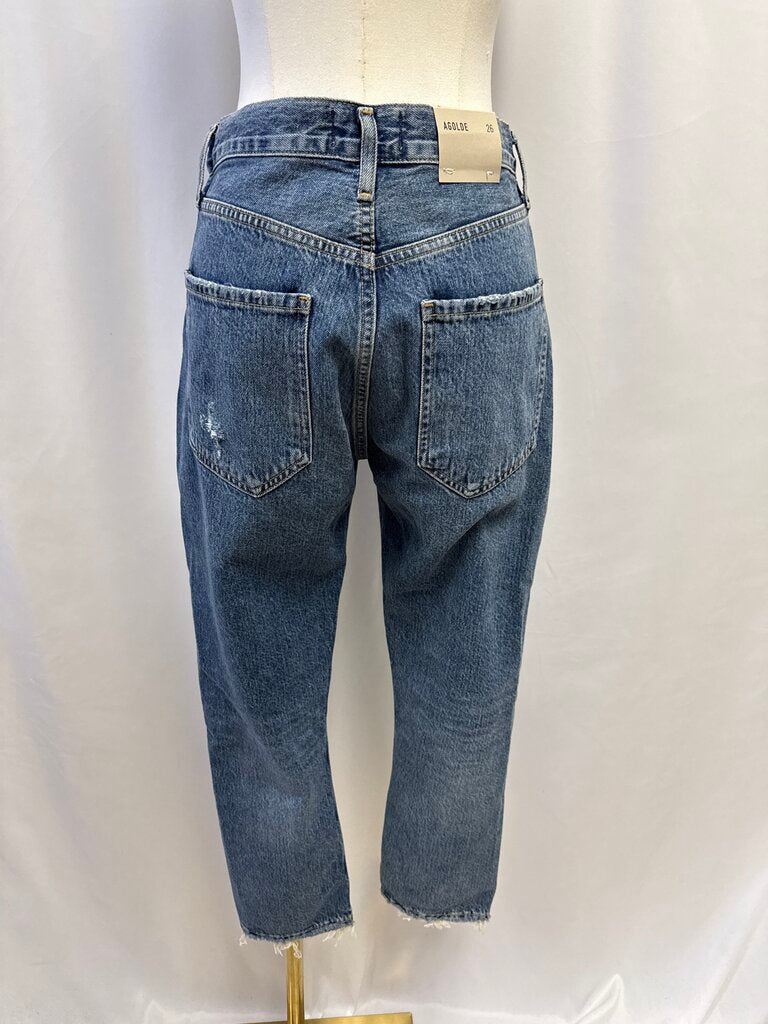 AGOLDE Med Wash Straight Leg Jean NWT