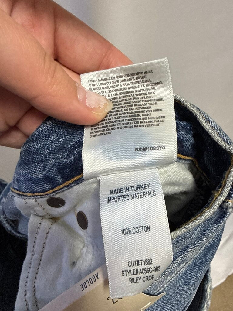 AGOLDE Med Wash Straight Leg Jean NWT