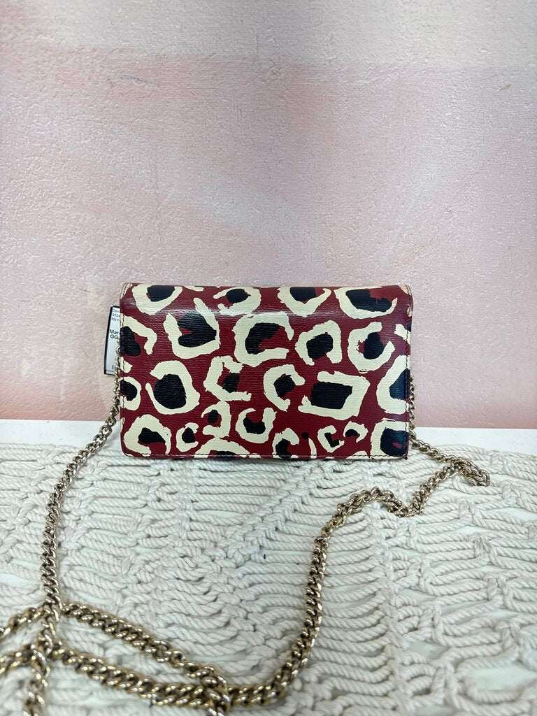 Gucci Maroon Interlocking GG Betty Shoulder Bag
