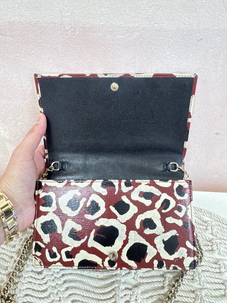Gucci Maroon Interlocking GG Betty Shoulder Bag
