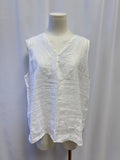 HiHo White Linen Top