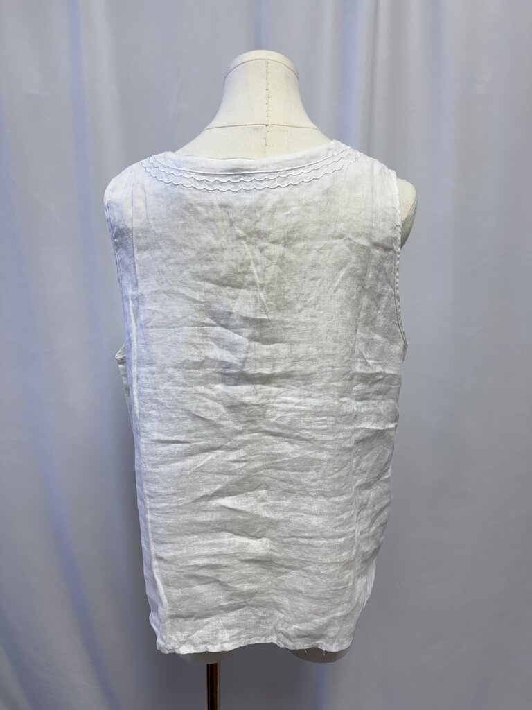 HiHo White Linen Top