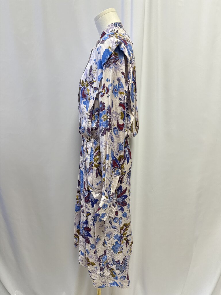 Isabel Marant Blue Floral Midi Dress NWT
