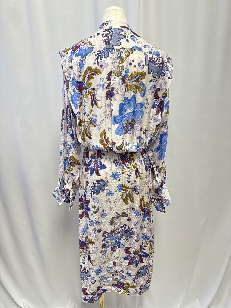Isabel Marant Blue Floral Midi Dress NWT
