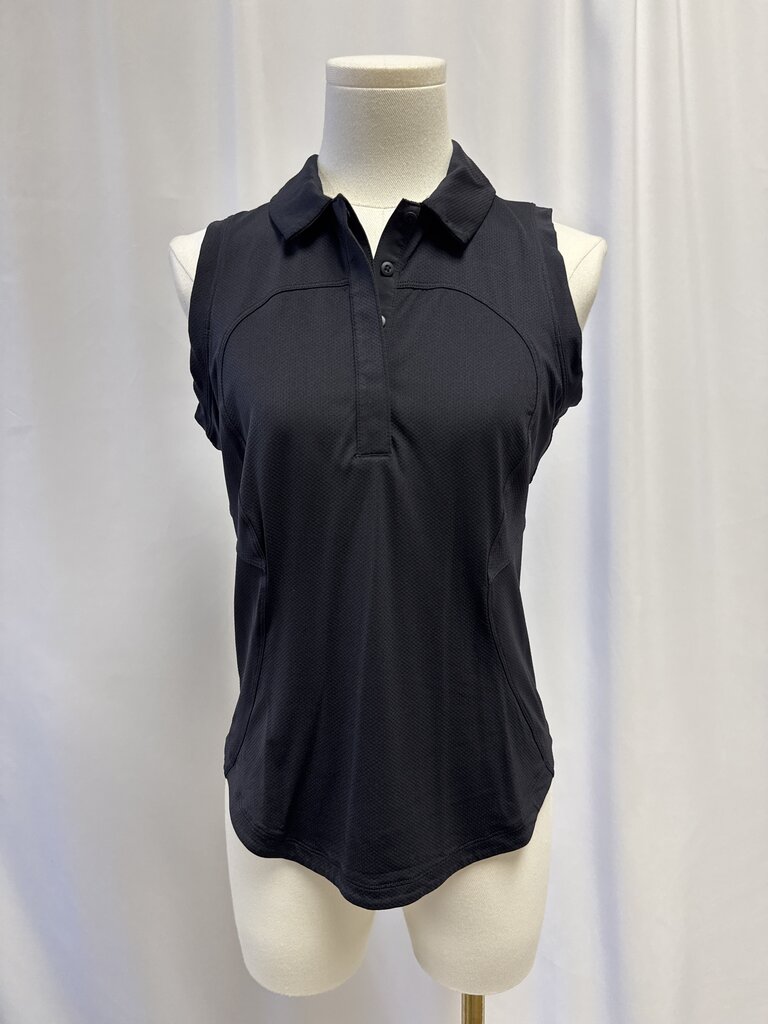 Lululemon Black Polo