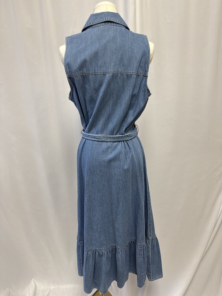 Veronica Beard Denim Belted Dress NWT