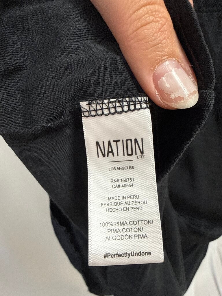 Nation Black Smocked Sundress