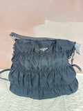 Prada Black Tessuto Gaufre Hobo (As Is)