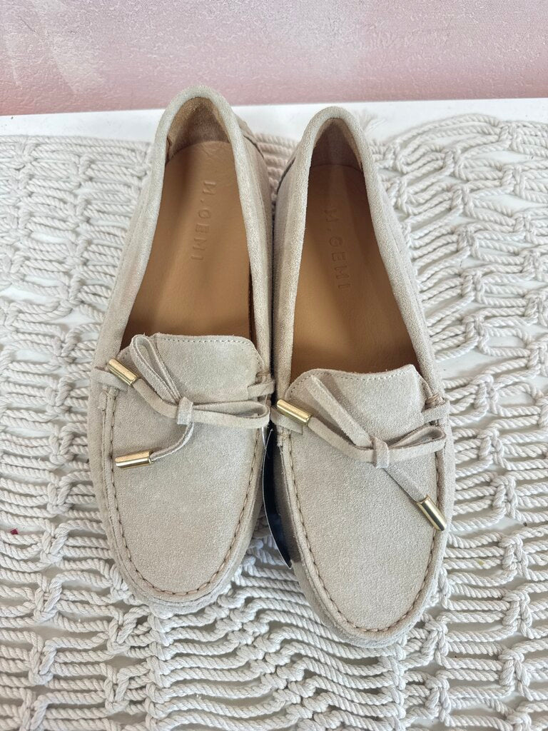 M. Gemi Stone Suede Driving Mocassin