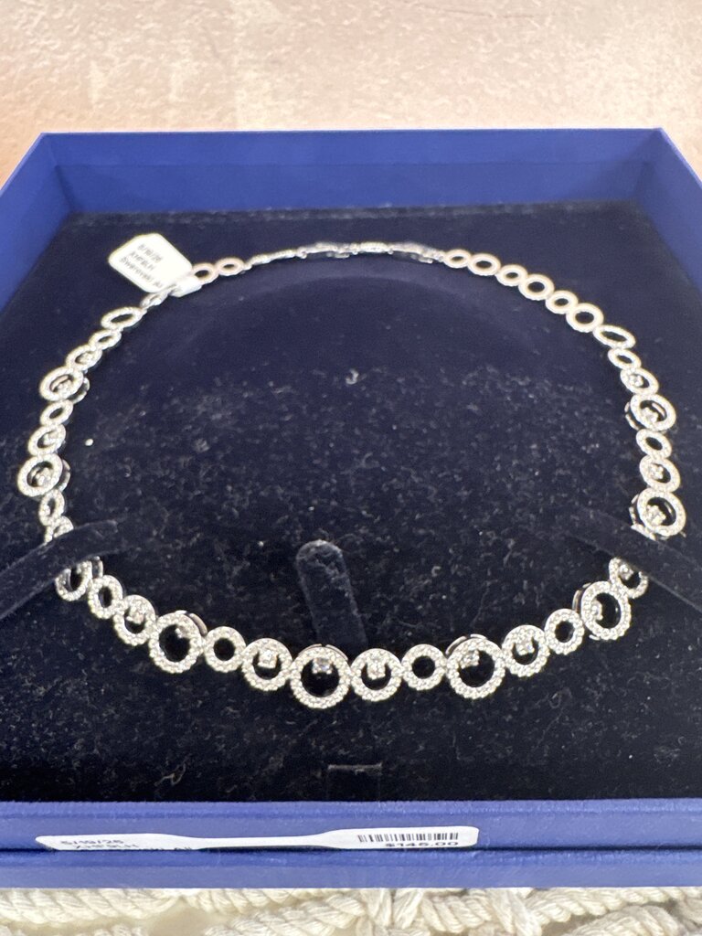 Swarovski All Around Crystal Necklace w/Box