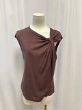 Sanctuary Brown Twist Tee