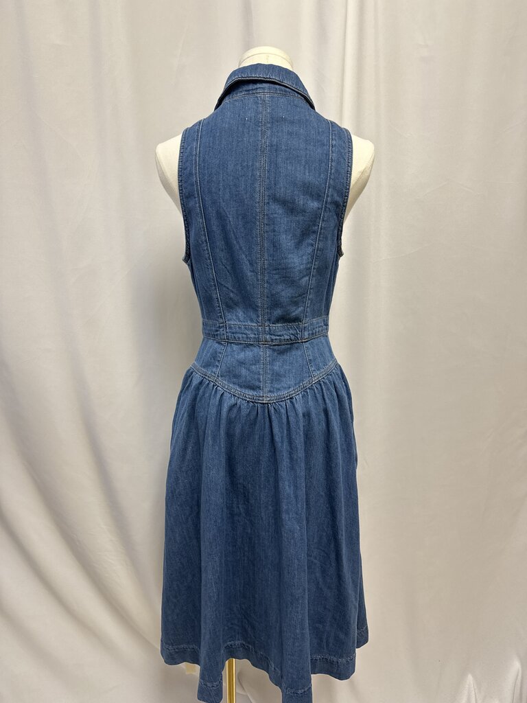 Reformation Blue Denim Sundress