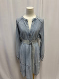 Rails Chambray Belted Dress NWT