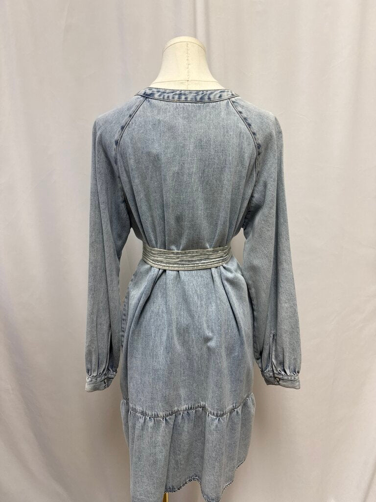 Rails Chambray Belted Dress NWT