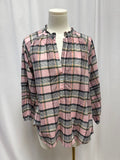 Apiece Apart Pink Madras Blouse