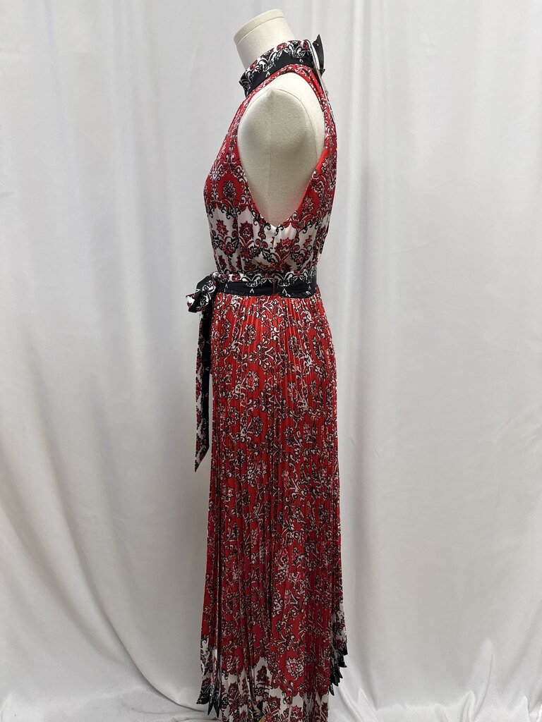 alice + olvia Red Printed Pleased Maxi Dress NWT (As Is)
