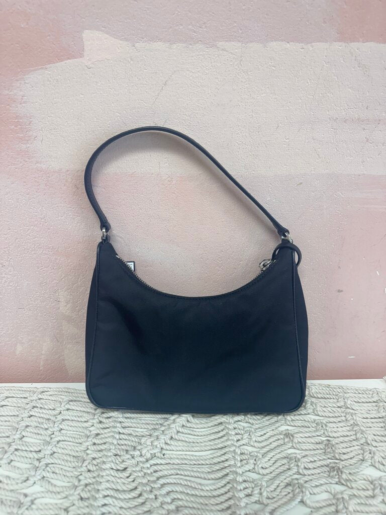Prada Black 2005 Re-Edition Shoulder Bag