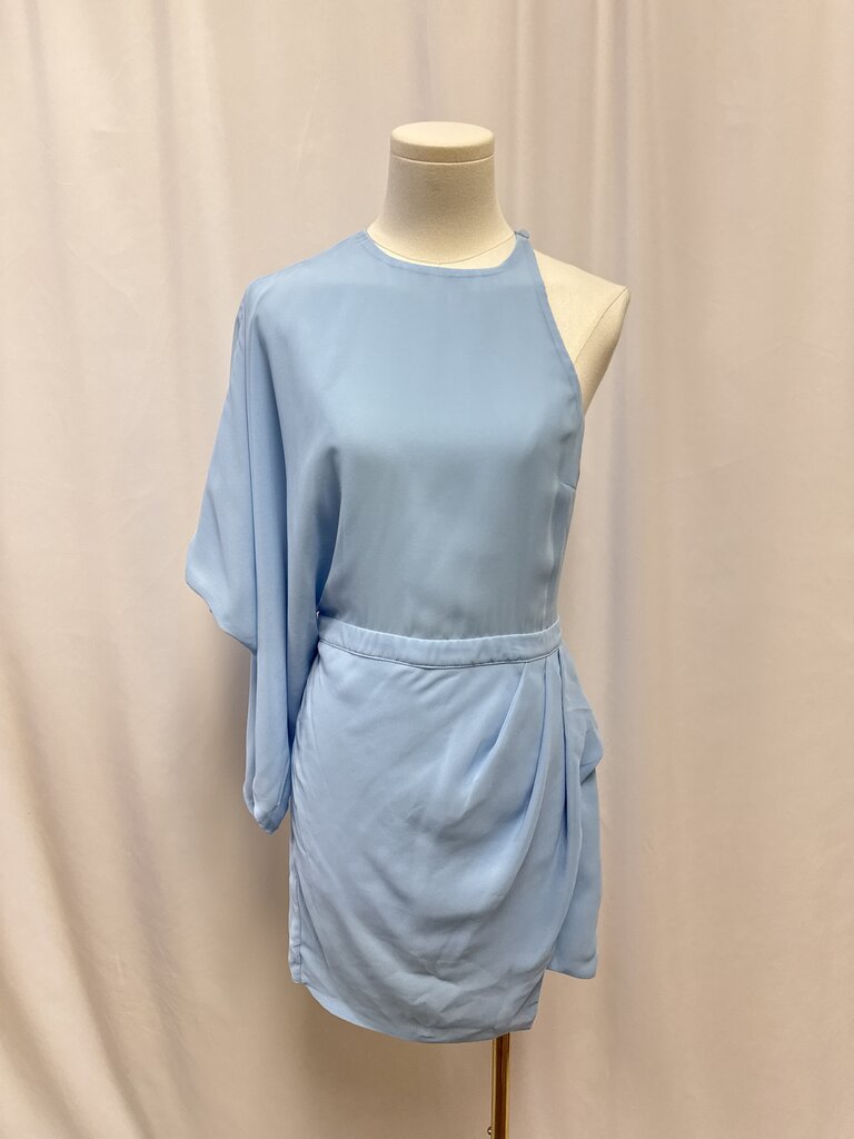 Nookie Blue One Shoulder Dress NWT