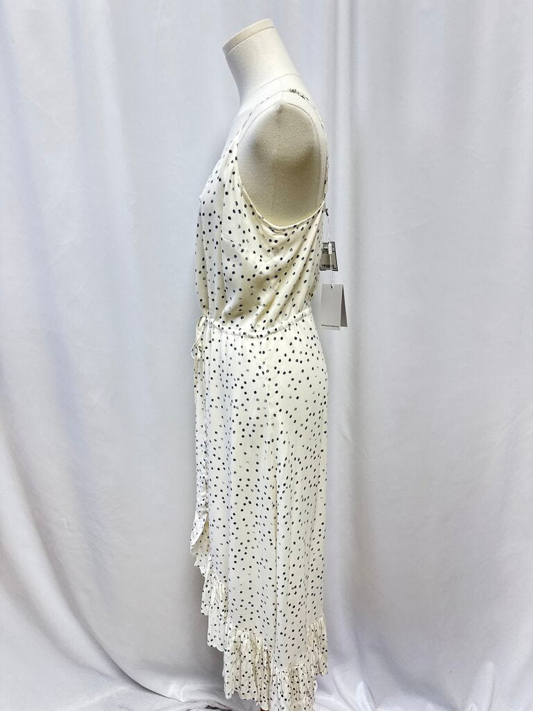 Rails Ivory Blue Dot Maxi Dress NWT