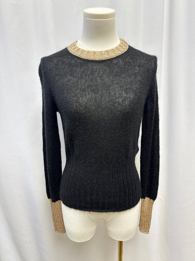 Marella Black and Gold Sweater NWT