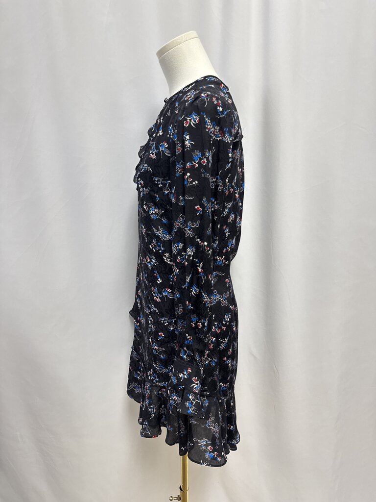 Veronica Beard Black Floral Dress