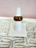 Soho Jewelry 18k and Enamel Leopard Ring