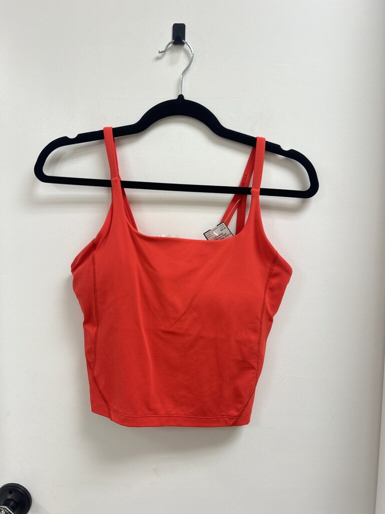 Lululemon Red Cropped Tank