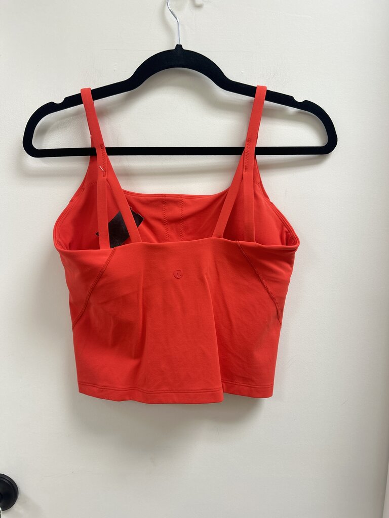 Lululemon Red Cropped Tank