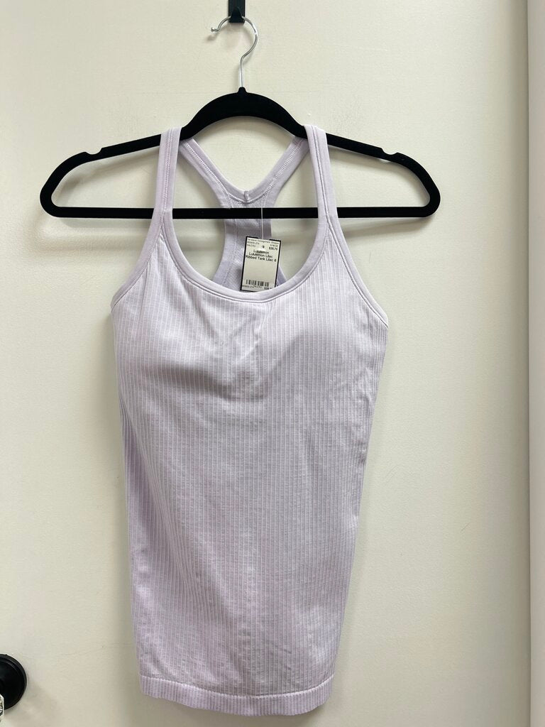Lululemon Lilac Ribbed Tank