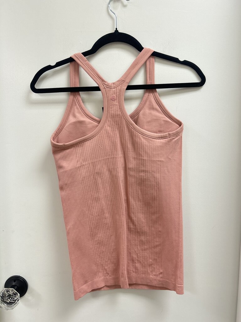Lululemon Rose Ribbed Tank