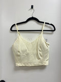 Lululemon Ecru Cropped Tank