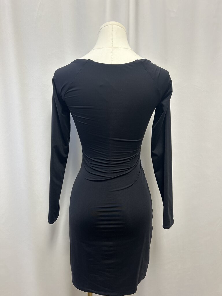 Maygel Cornoel Black Cut Out Mini Dress