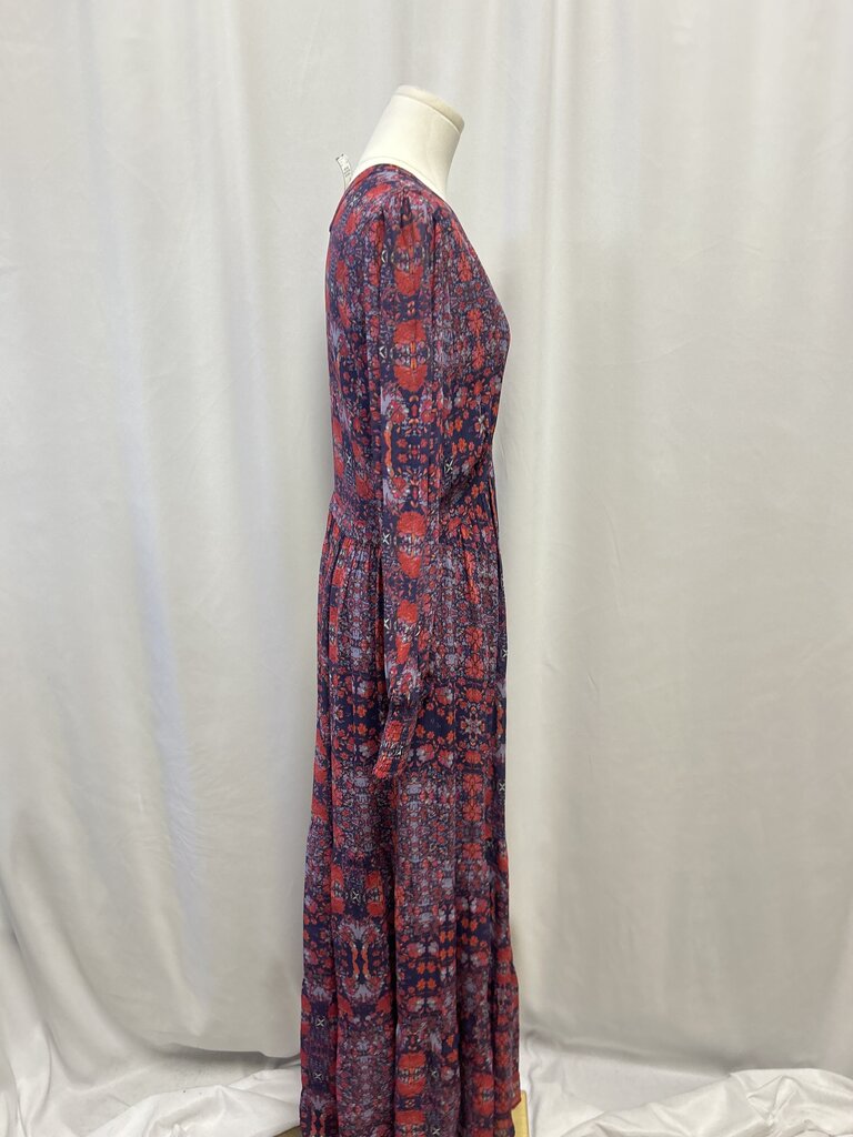 ba&sh Purple Floral Maxi Dress