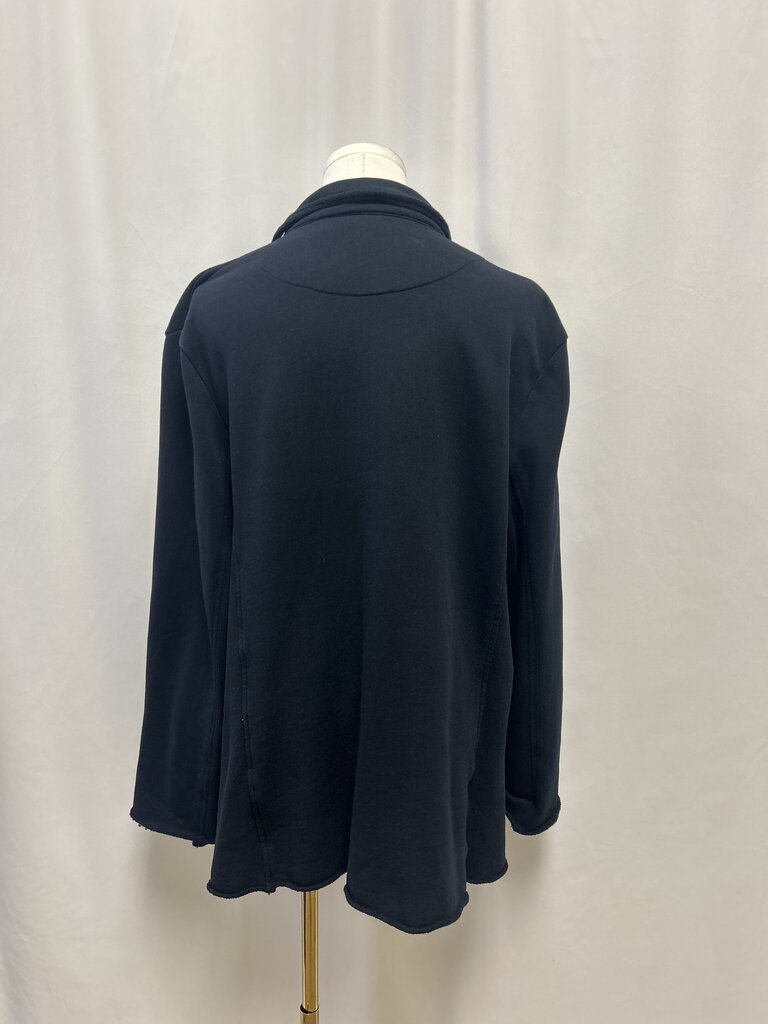 Frank & Eileen Black Relaxed Blazer
