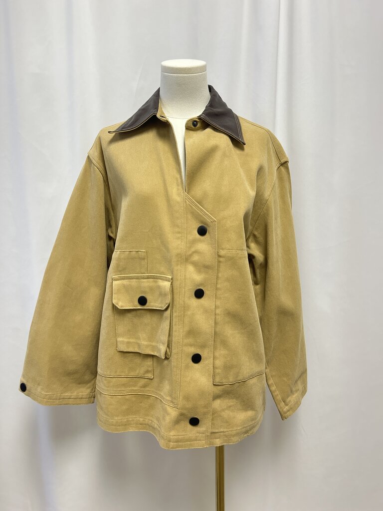 Yigal Azrouel Tan Utility Jacket