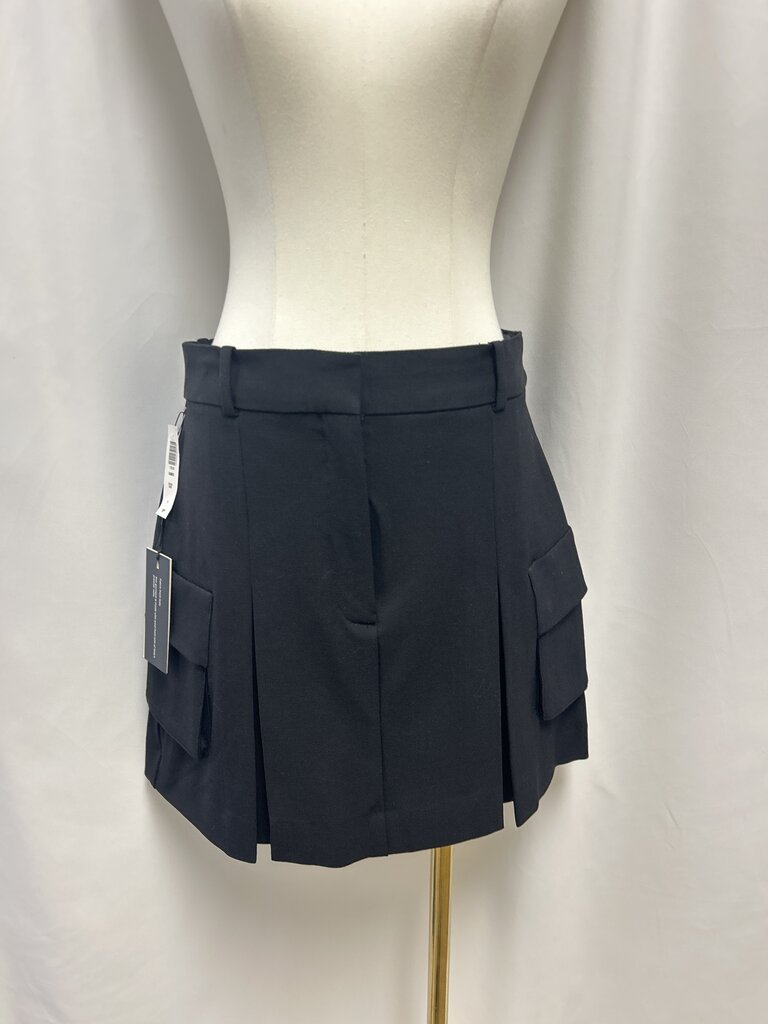 Babaton Black Cargo Skirt NWT