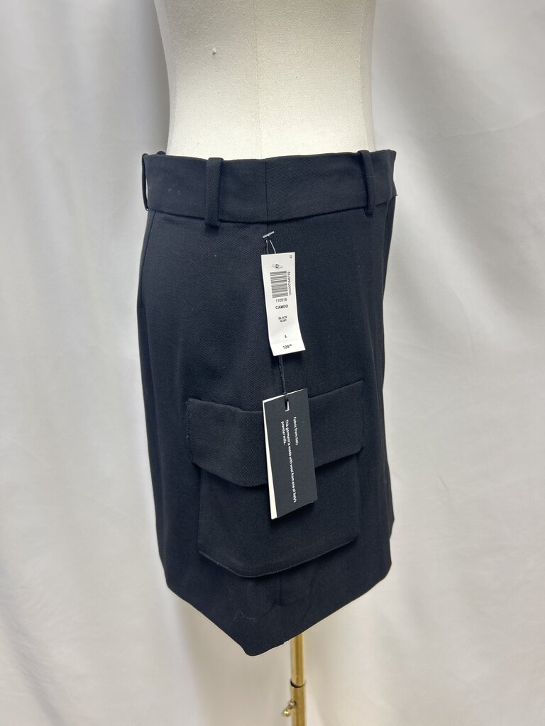 Babaton Black Cargo Skirt NWT