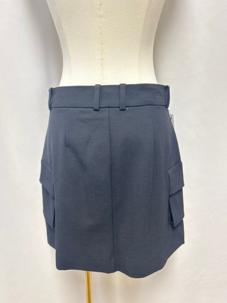 Babaton Black Cargo Skirt NWT