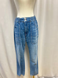 Veronica Beard Blue Straight Leg Jean