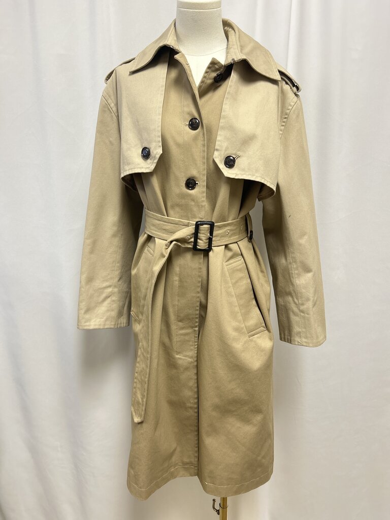ba&sh Tan Raincoat