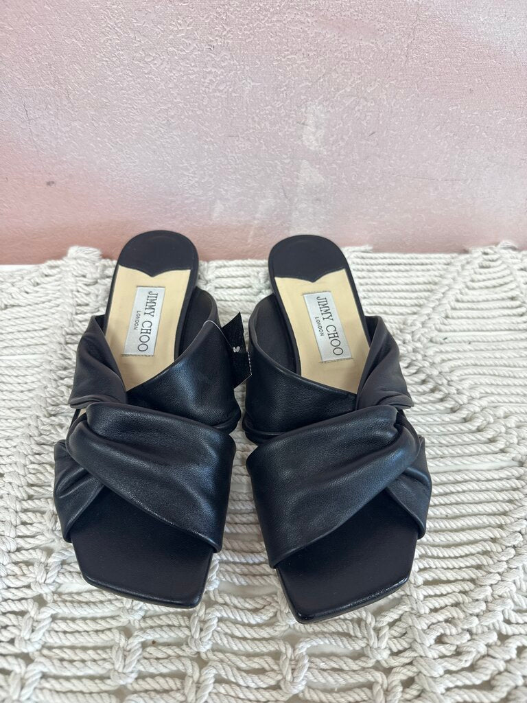 Jimmy Choo Black Sandal w/Box