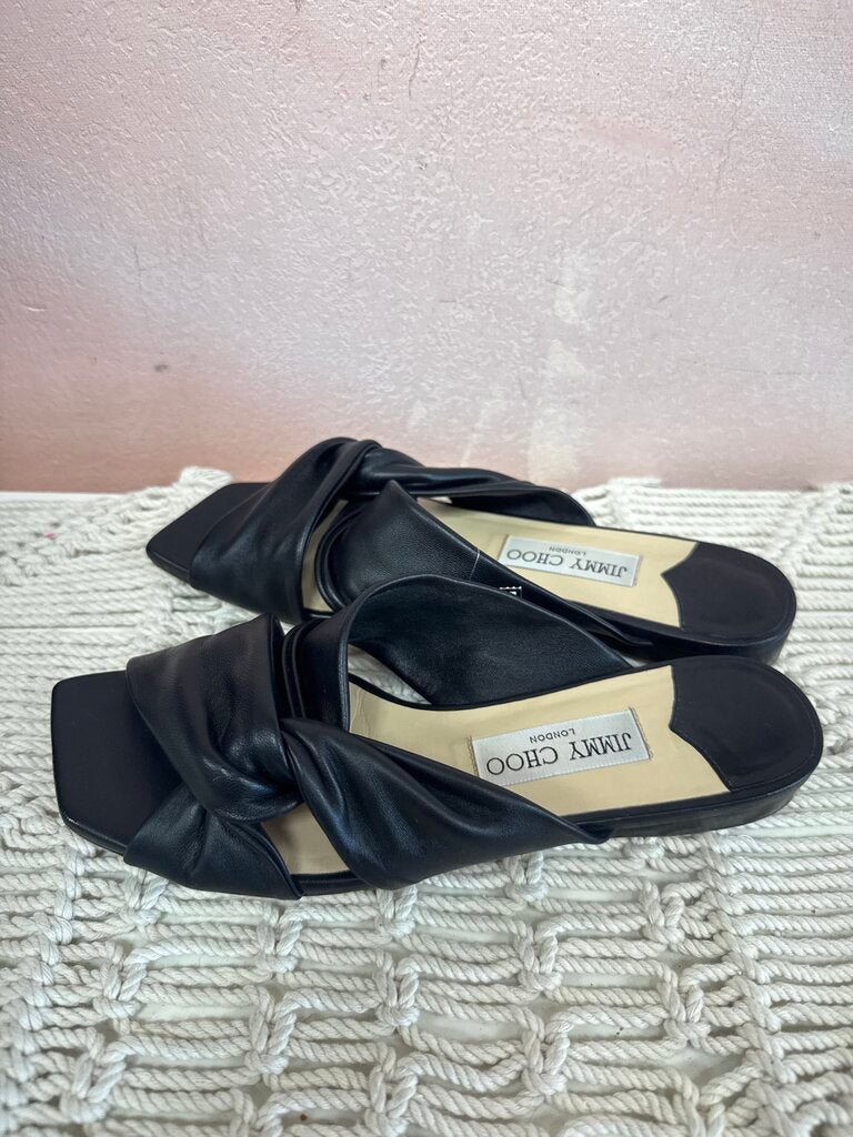 Jimmy Choo Black Sandal w/Box