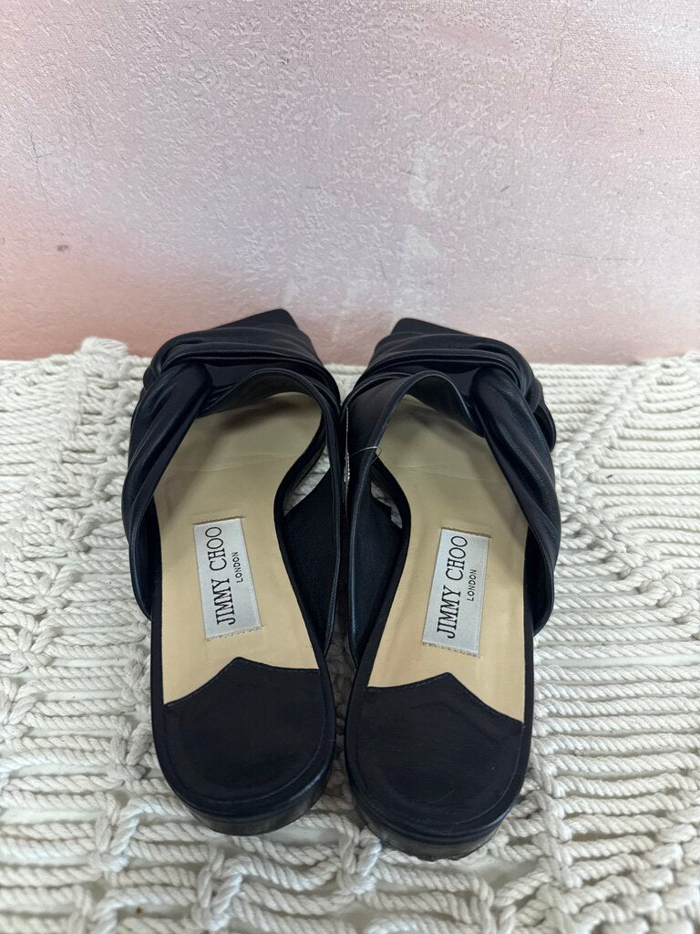 Jimmy Choo Black Sandal w/Box