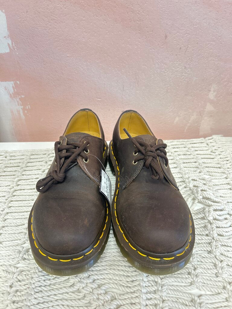 Dr Martens Brown Lug Sole Loafer