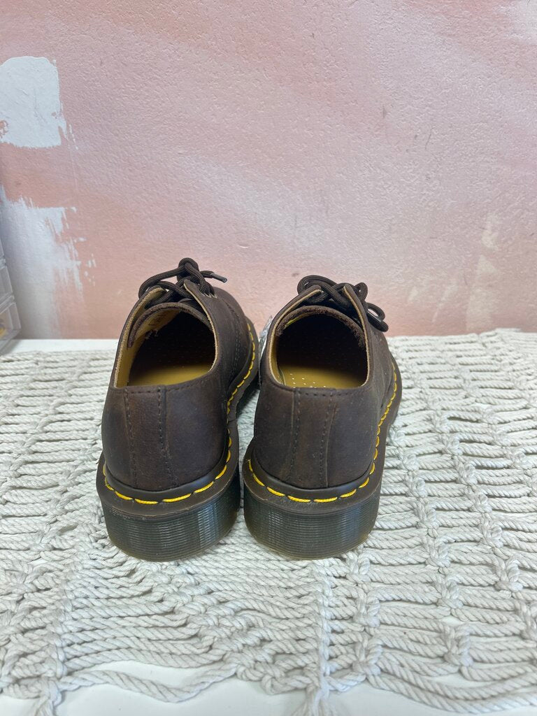 Dr Martens Brown Lug Sole Loafer