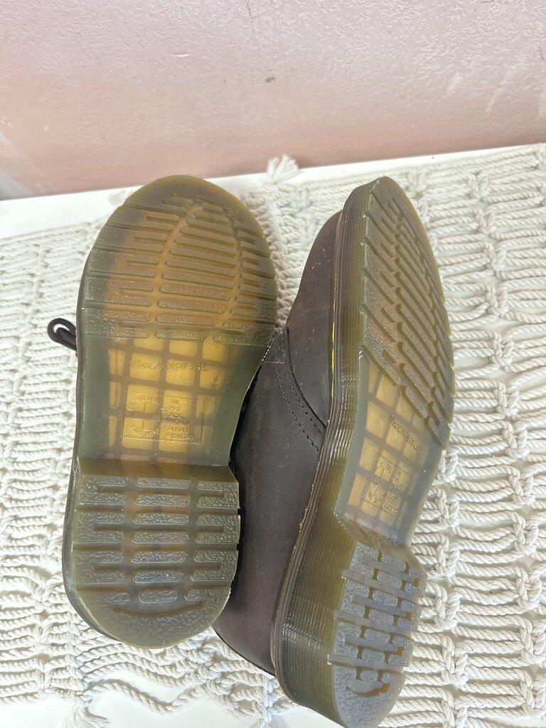 Dr Martens Brown Lug Sole Loafer