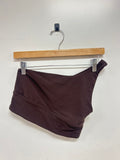 Luluelemon Brown One Shoulder Bralette