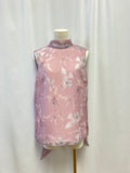 Jason Wu Lilac Floral Organza Top