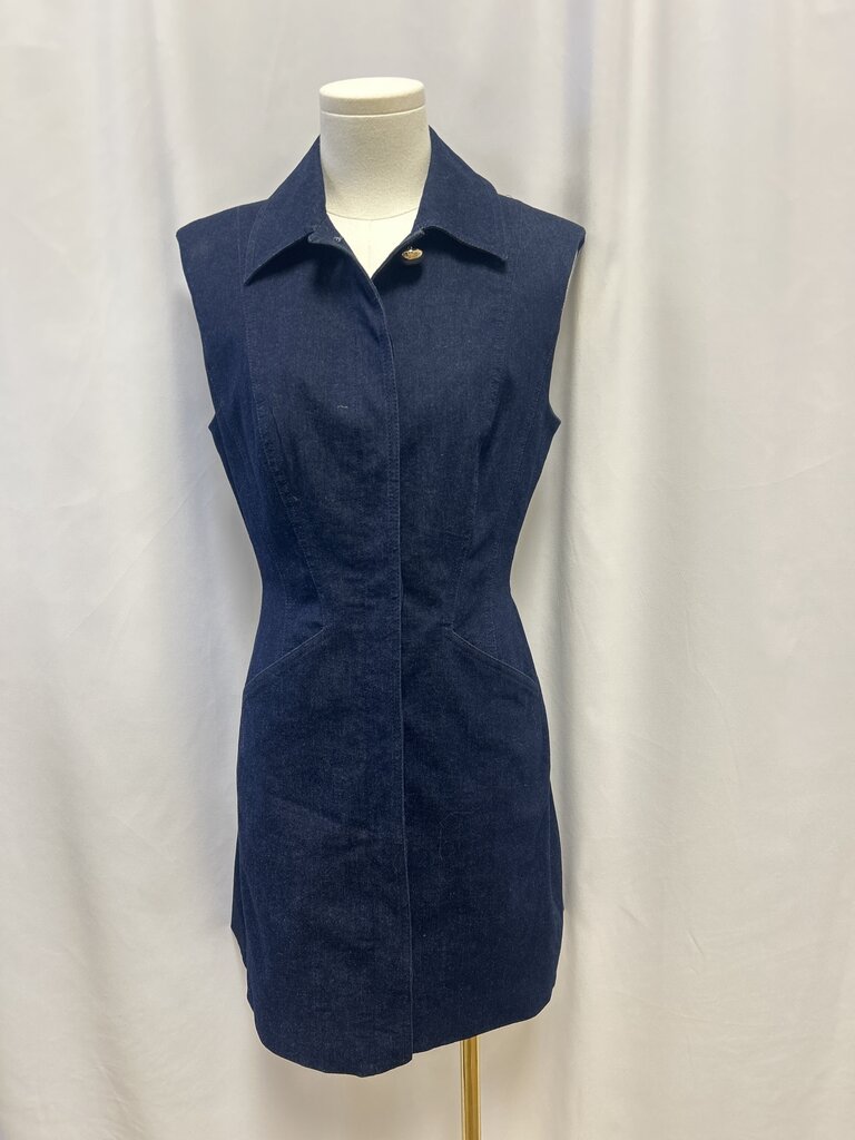 Veronica Beard Denim Shirt Dress